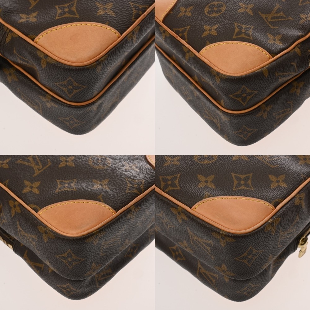 LOUIS VUITTON Authentic Brown Monogram Canvas Shoulder Bag - Picture 8 of 11